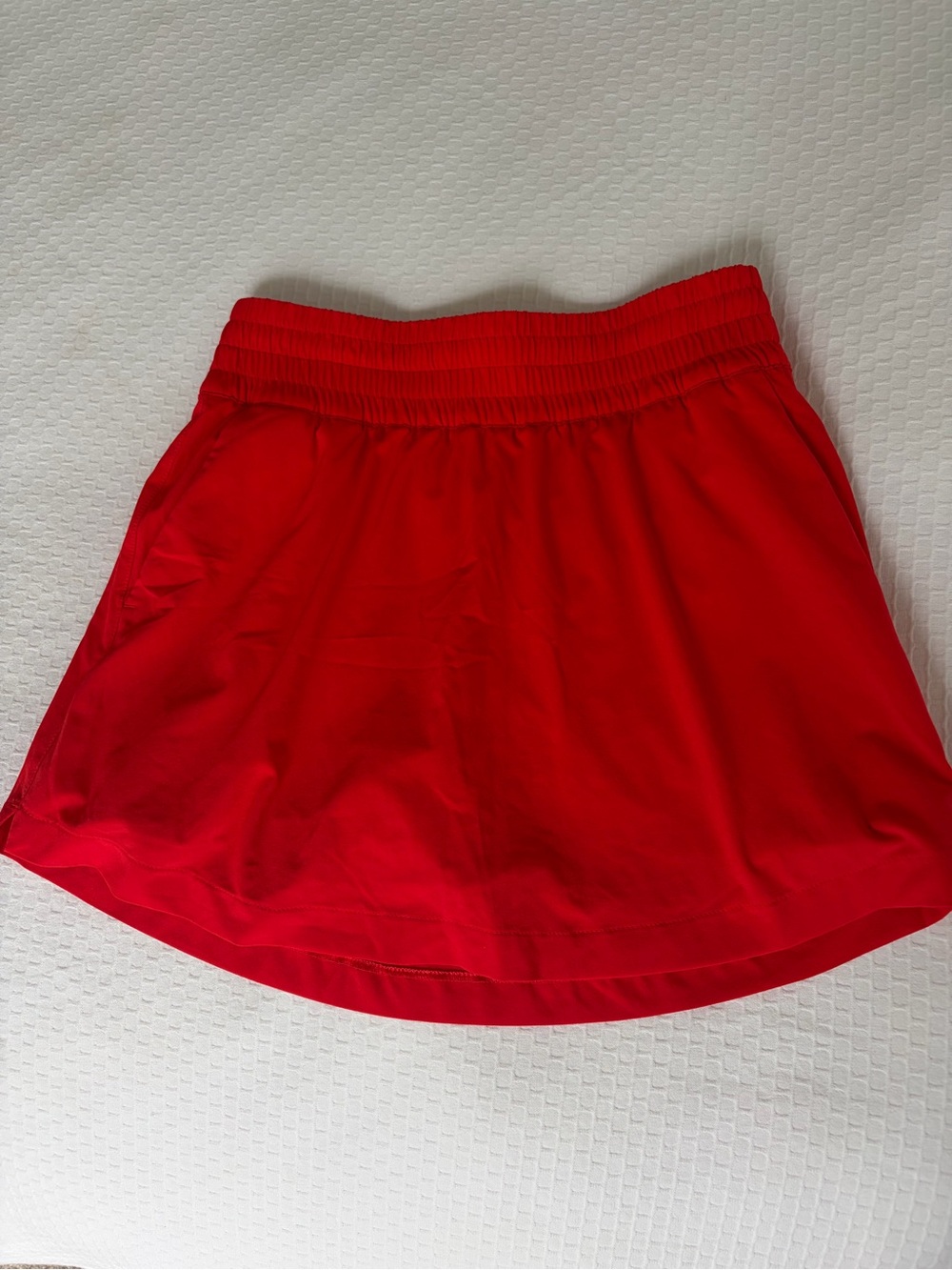 Athleta Red Active skort